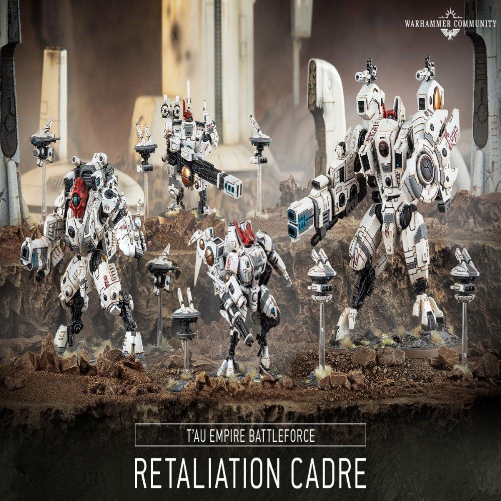 Bataillon de l'Empire T'au (Battleforce T'Au) : Cadre de Riposte - Warhammer 40k - Games Workshop - Votre expert en jouets et jeux Bataillon de l'Empire T'au (Battleforce T'Au) : Cadre de Riposte - Warhammer 40k - Games Workshop - Votre expert en jouets et jeux