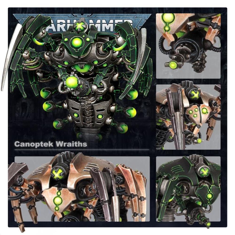 Warhammer : 40,000-Necrons-Canoptek Wraiths
