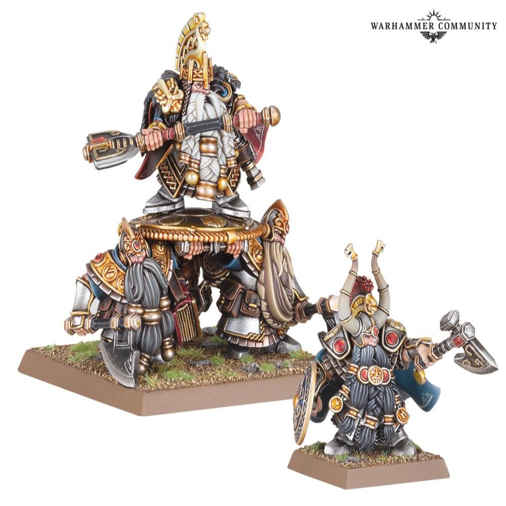 Warhammer factions the old world dwarf lords painted citadel paints