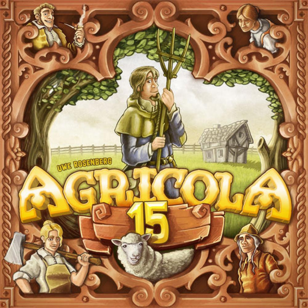 UWE ROSENBERG AGRICOLA 15 BOARD GAME BOX
