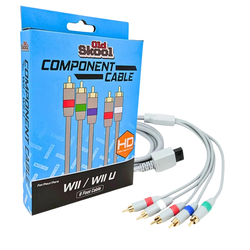 old skool wii u component cable