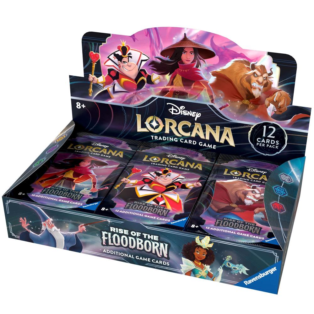 Disney Lorcana - Rise Of The Floodborn Factory Sealed Booster Box (24 Booster Packs)