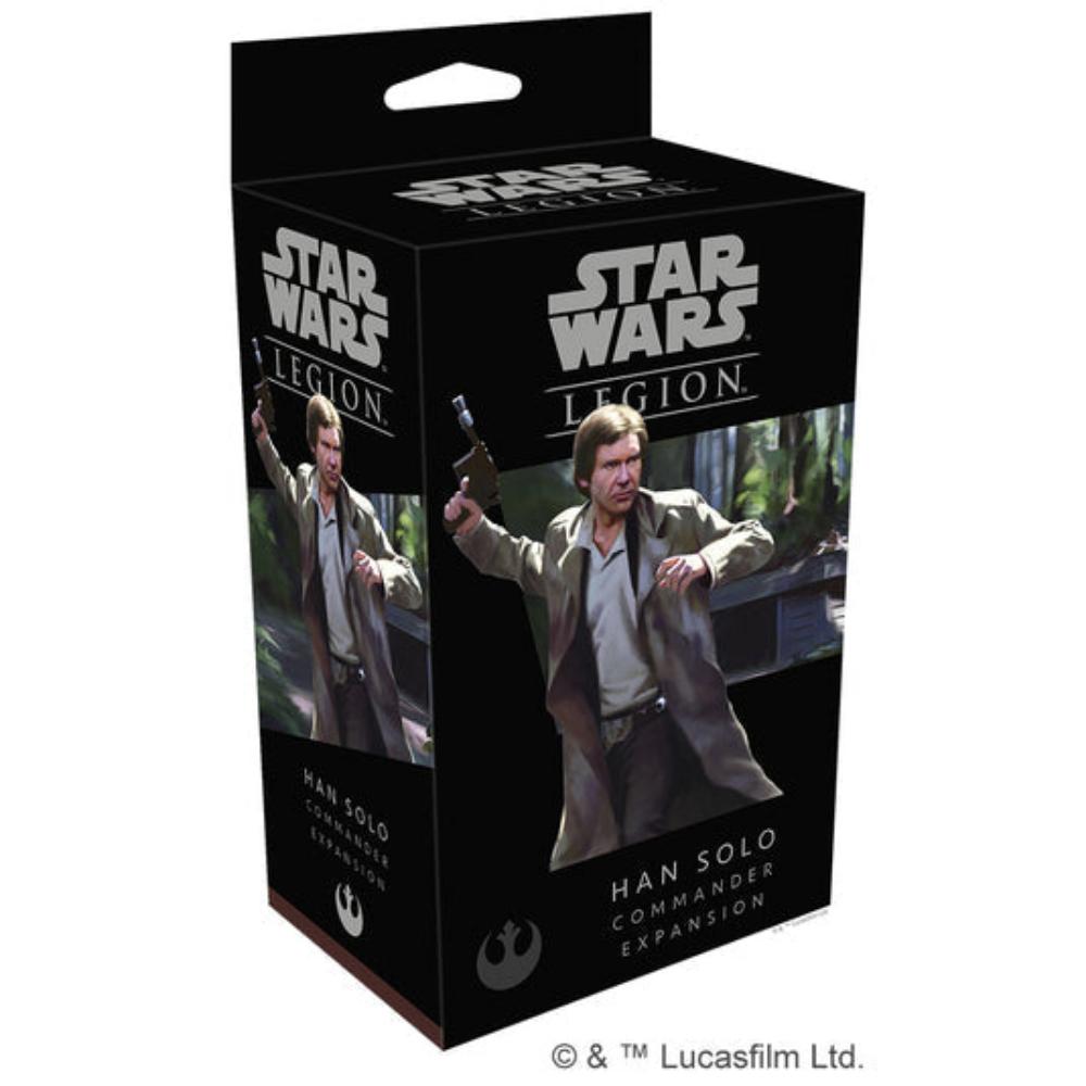 STAR WARS LEGION HAN SOLO COMMANDER EXPANSION BOX FRONT