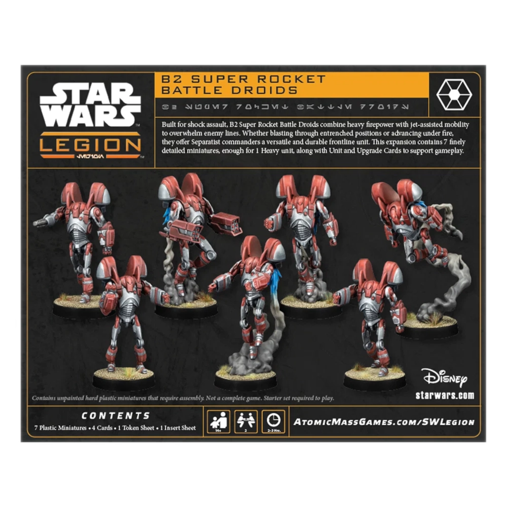 Star Wars Legion: B2 Super Rocket Battle Droids