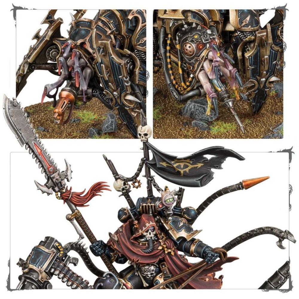 Warhammer : 40,000-Chaos Space Marines-Vex Machinator-Arch-Lord Discordant