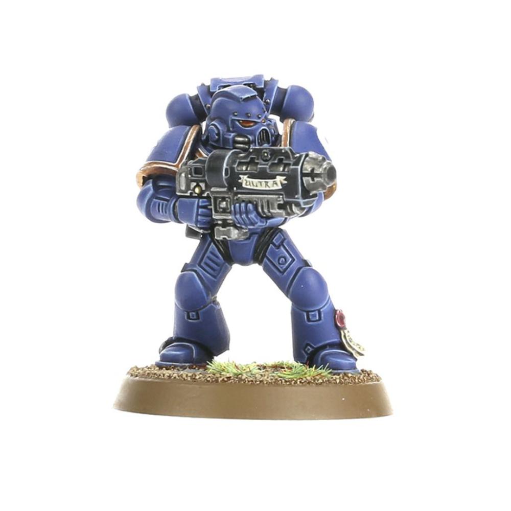 WARHAMMER 40k SPACE MARINES TACTICAL SQUAD PAINTED 3
