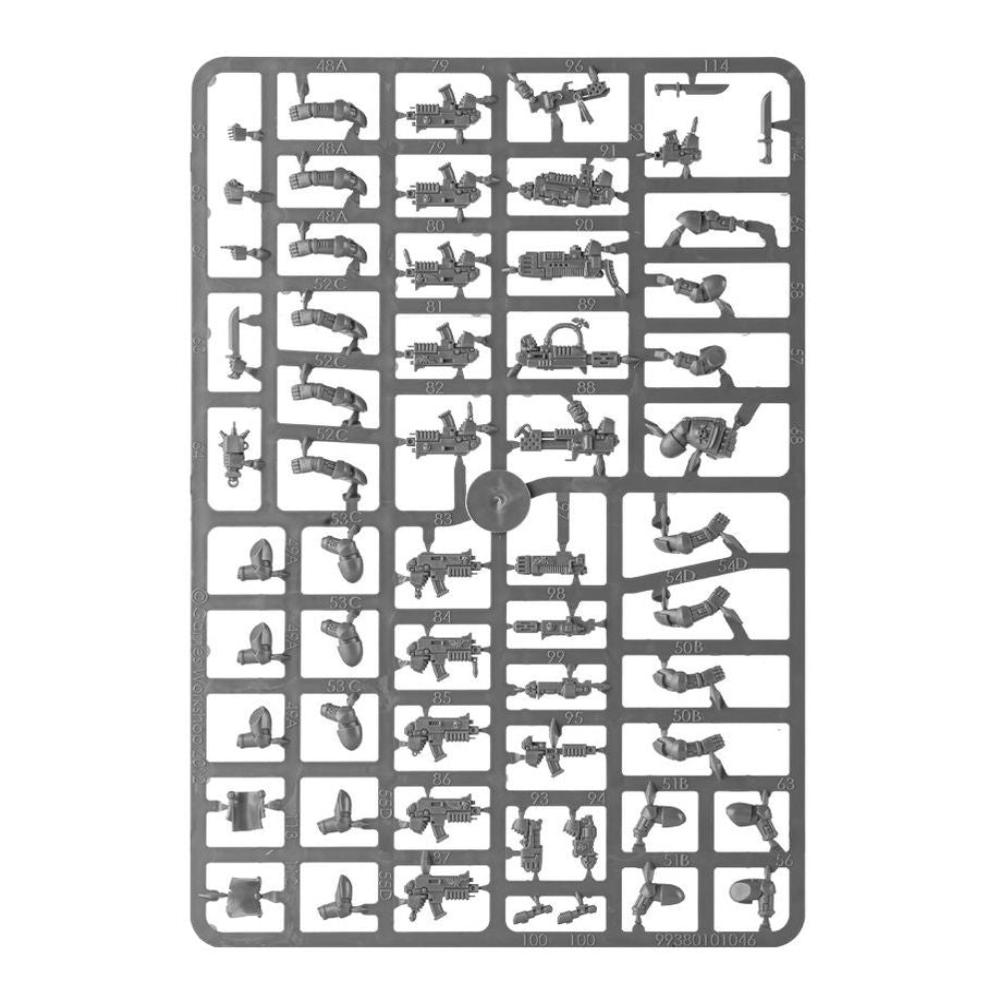 WARHAMMER 40k SPACE MARINES TACTICAL SQUAD SPRUES 2