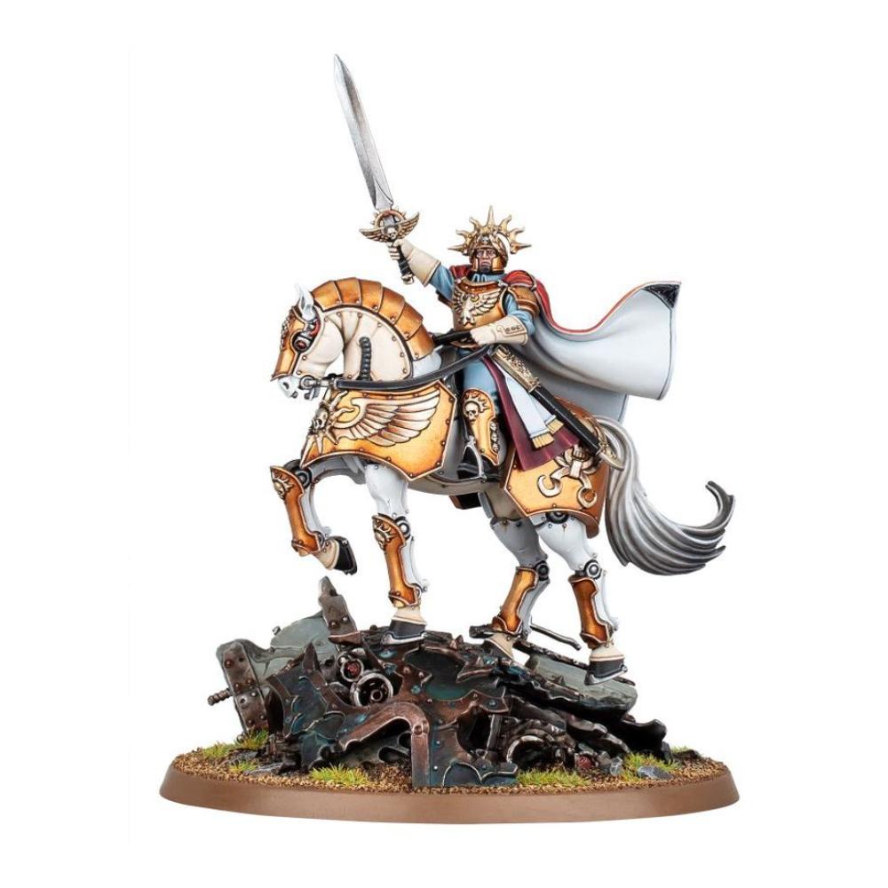 WARHAMMER 40k ASTRA MILITARUM LORD SOLAR LEONTUS PAINTED 3