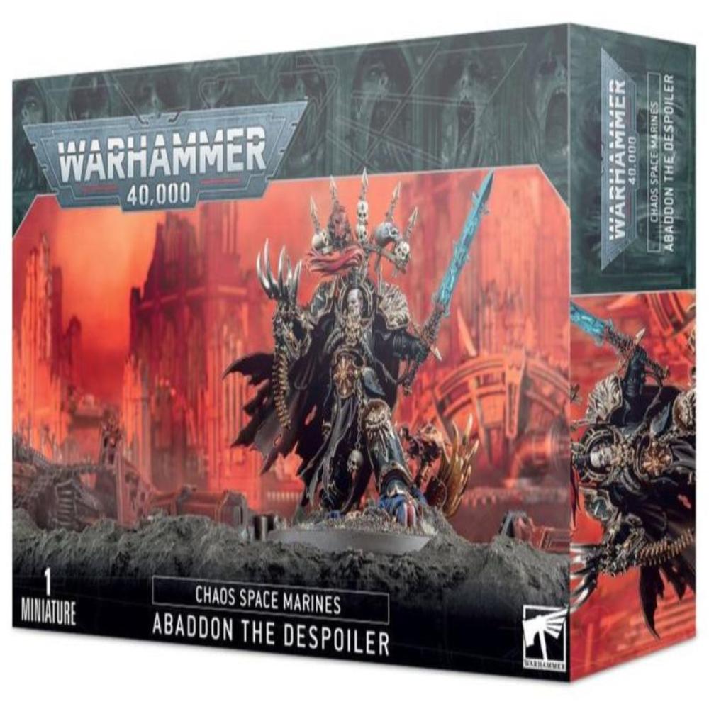 WARHAMMER 40k CHAOS SPACE MARINES ABADDON THE DESPOILER BOX