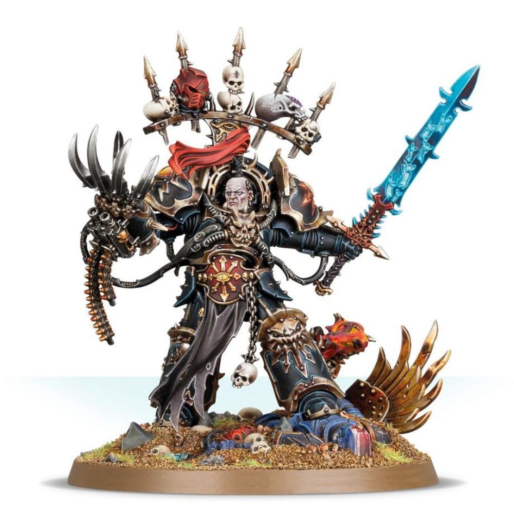 WARHAMMER 40k CHAOS SPACE MARINES ABADDON THE DESPOILER PAINTED 6