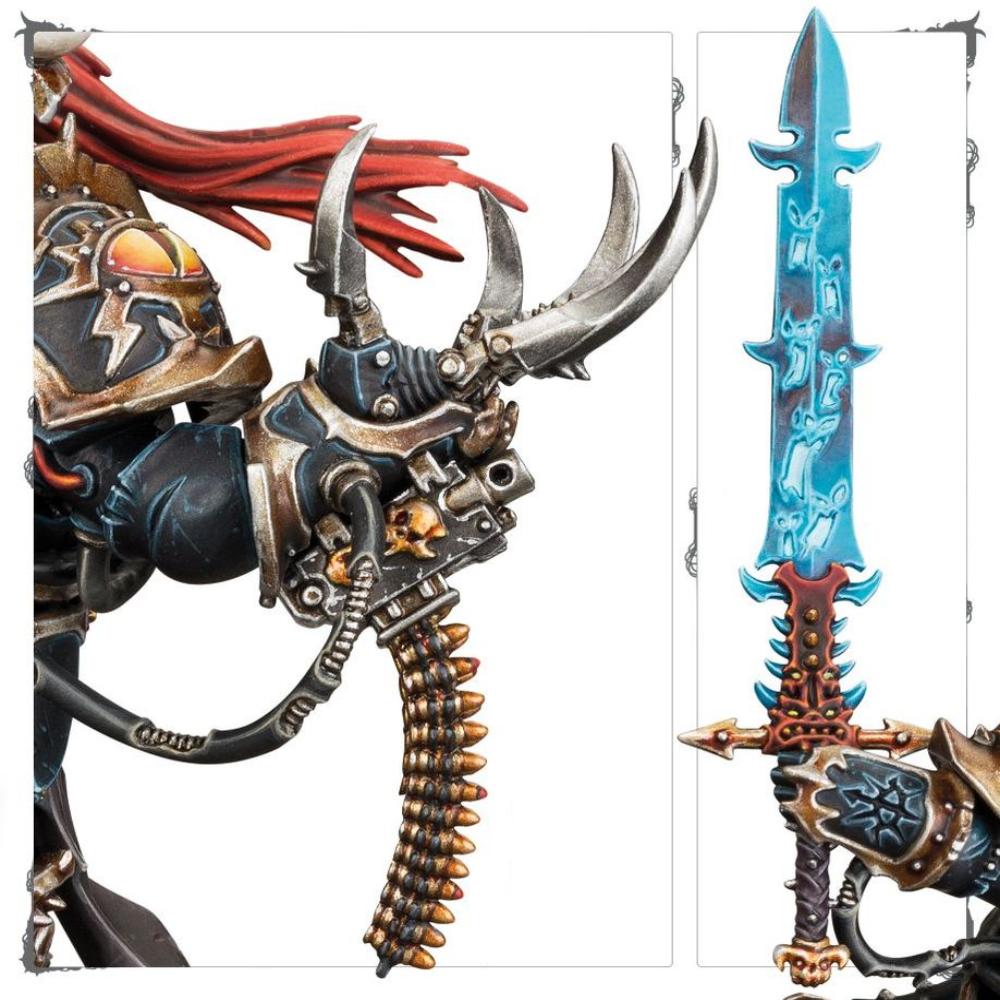 WARHAMMER 40k CHAOS SPACE MARINES ABADDON THE DESPOILER PAINTED