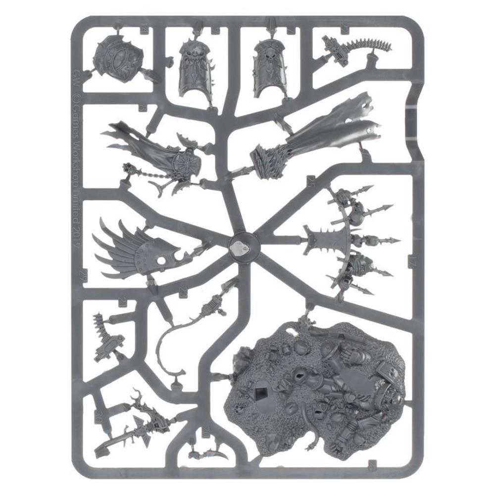 WARHAMMER 40k CHAOS SPACE MARINES ABADDON THE DESPOILER SPRUES