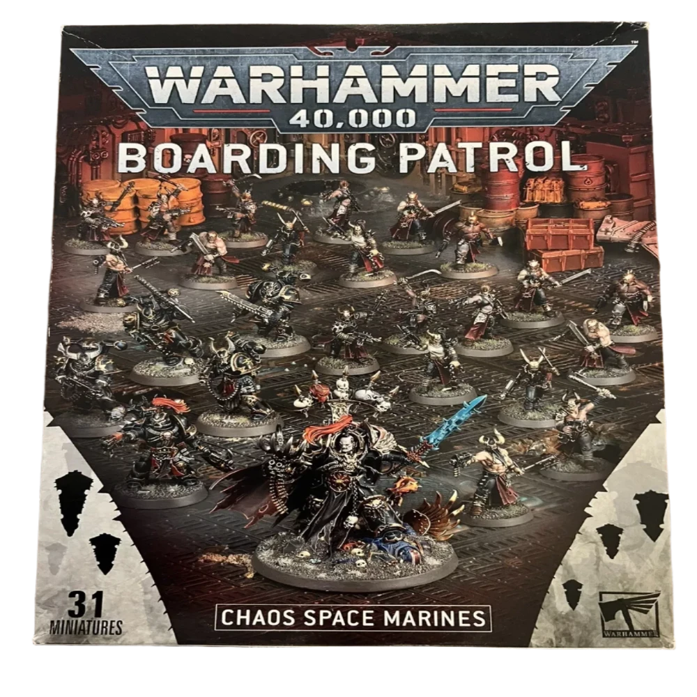 WARHAMMER 40k CHAOS SPACE MARINES BOARDING PATROL BOX