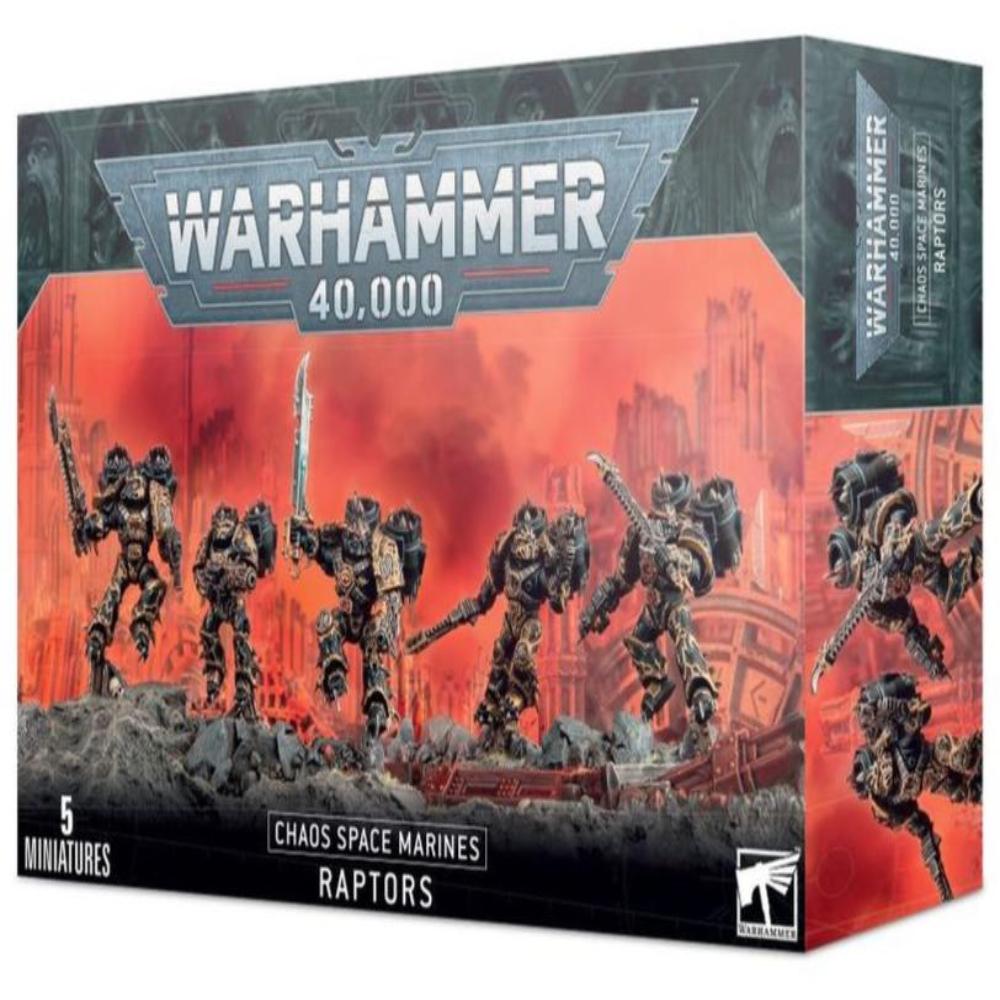 WARHAMMER 40k CHAOS SPACE MARINES RAPTORS BOX