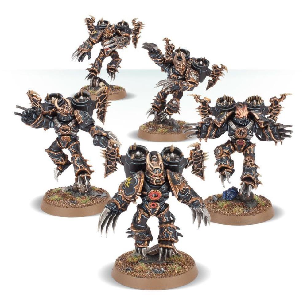 WARHAMMER 40k CHAOS SPACE MARINES RAPTORS PAINTED 4