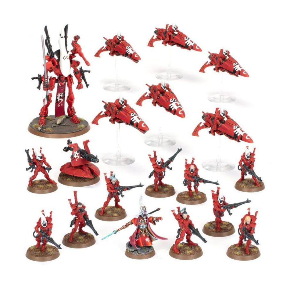 WARHAMMER 40k COMBAT PATROL AELDARI PAINTED 2