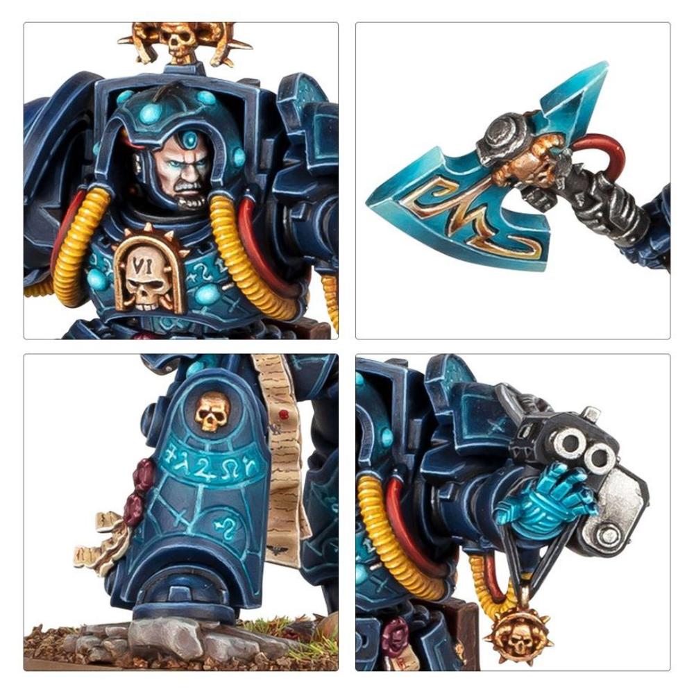 WARHAMMER 40k COMBAT PATROL SPACE MARINES PAINTED 3
