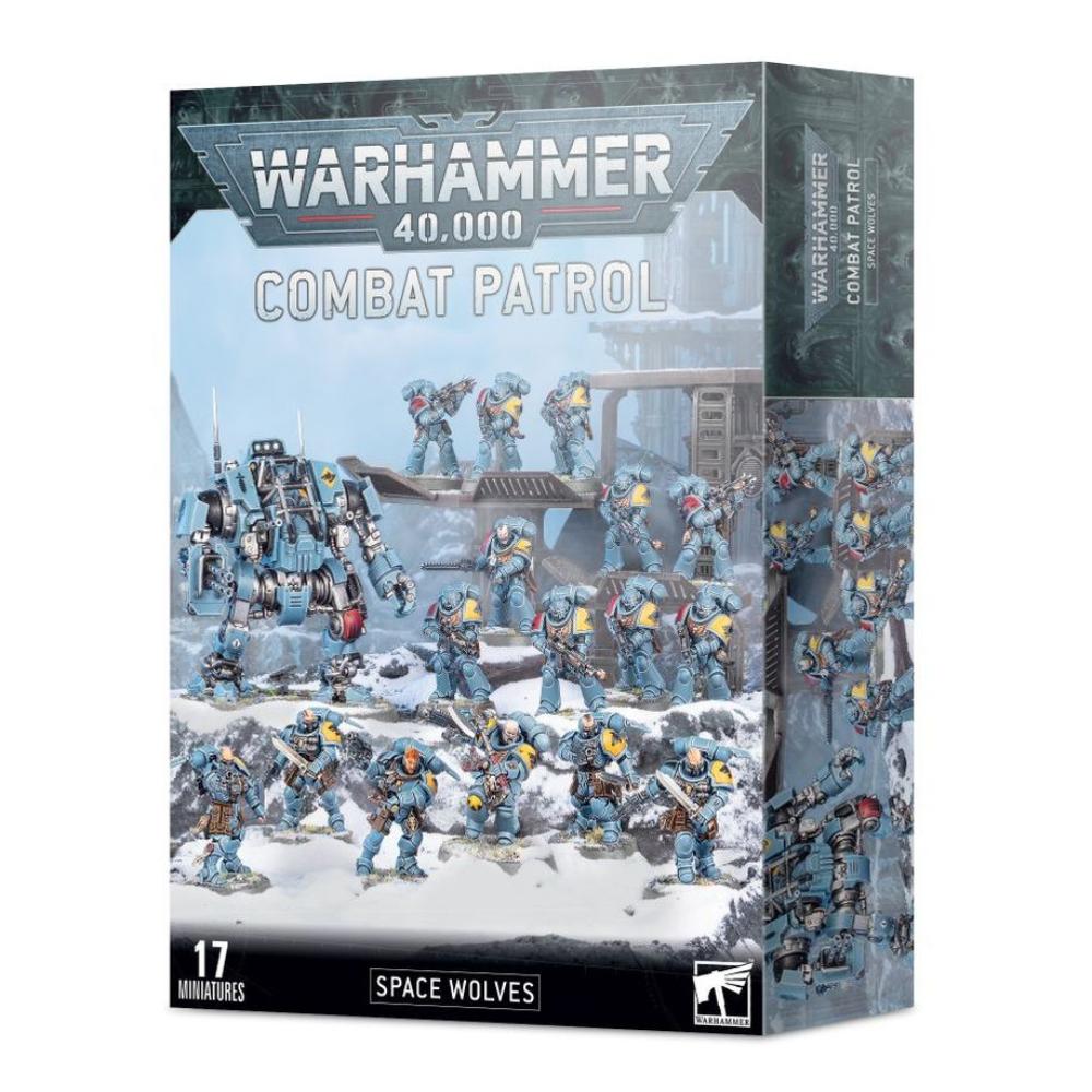 WARHAMMER 40k COMBAT PATROL SPACE WOLVES BOX