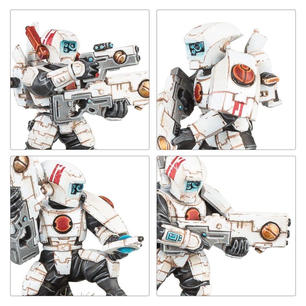 WARHAMMER 40k COMBAT PATROL T'AU EMPIRE PAINTED 5
