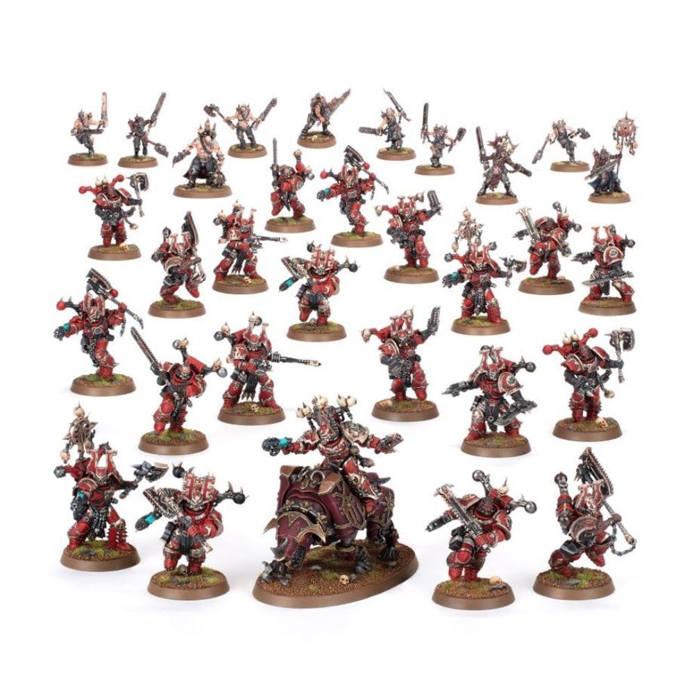 WARHAMMER 40k COMBAT PATROL WORLD EATERS PAINTED 11