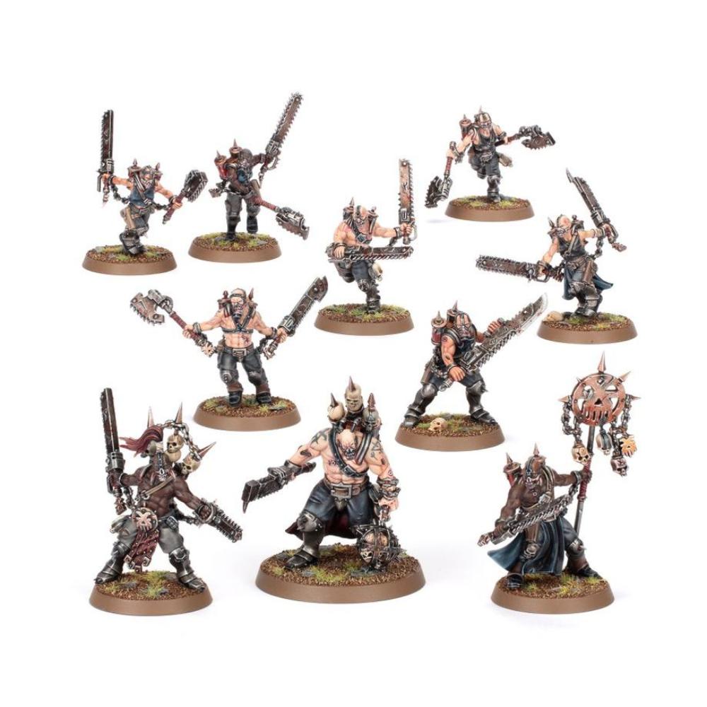 WARHAMMER 40k COMBAT PATROL WORLD EATERS PAINTED 4