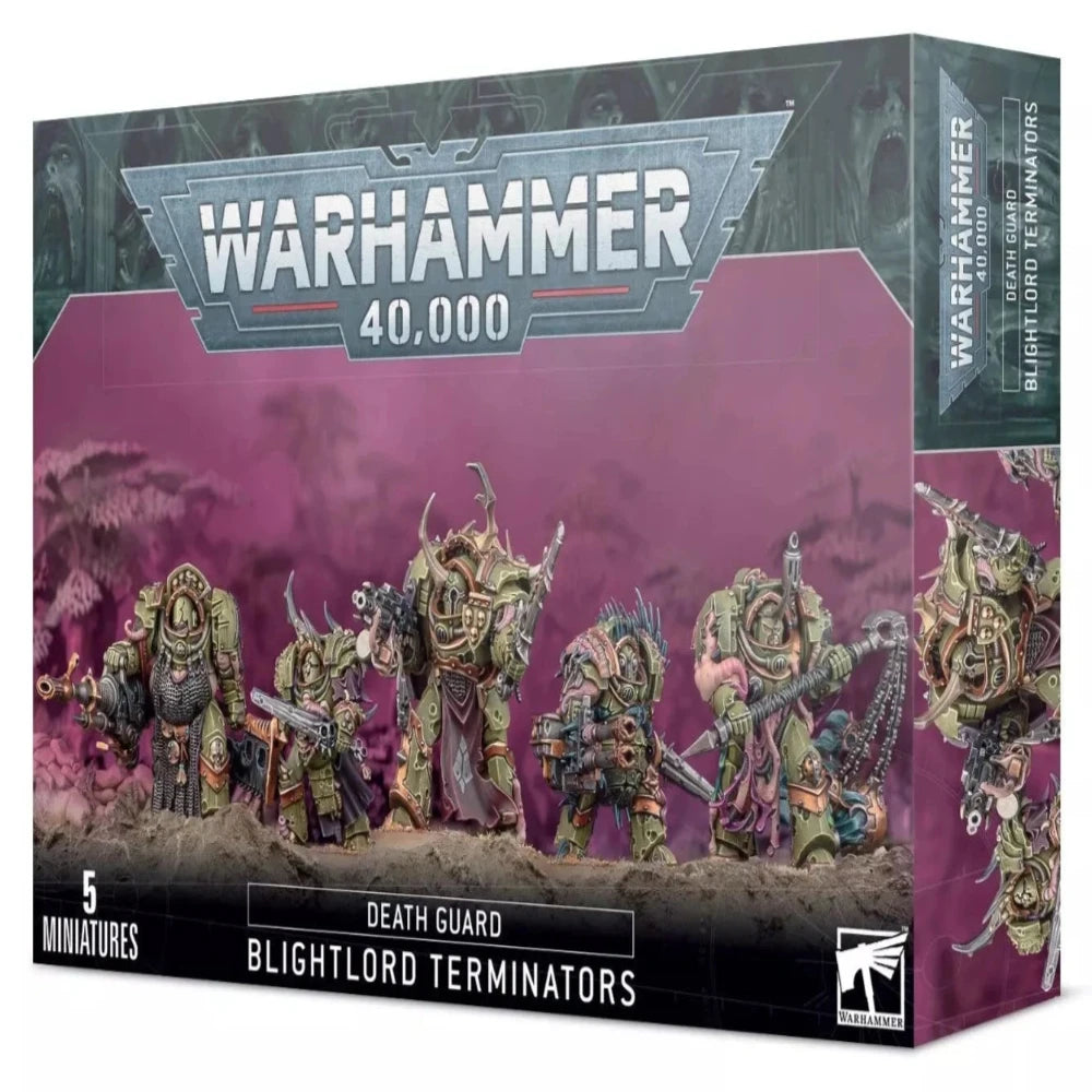 Warhammer: 40,000-DEATH GUARD-Blightlord Terminators – The