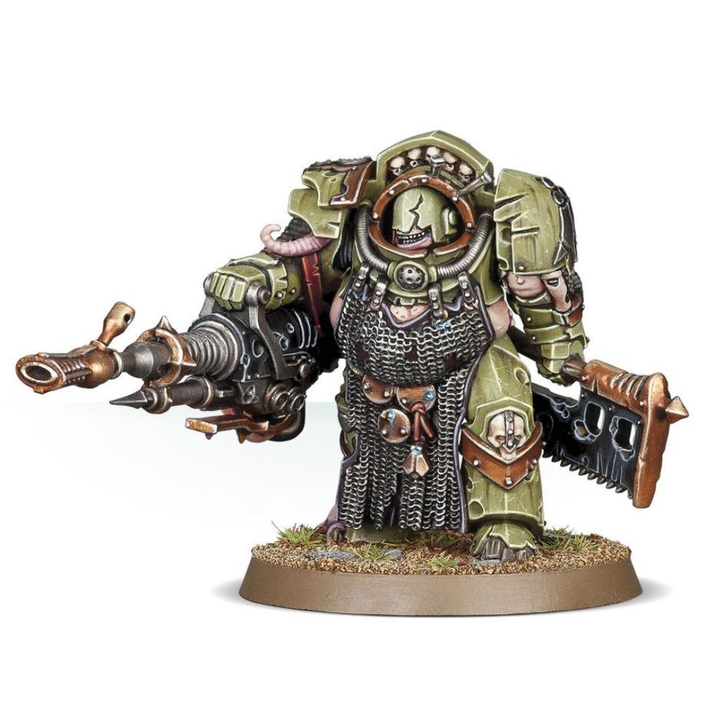 WARHAMMER 40k DEATH GUARD BLIGHTLORD TERMINATORS PAINTED 8