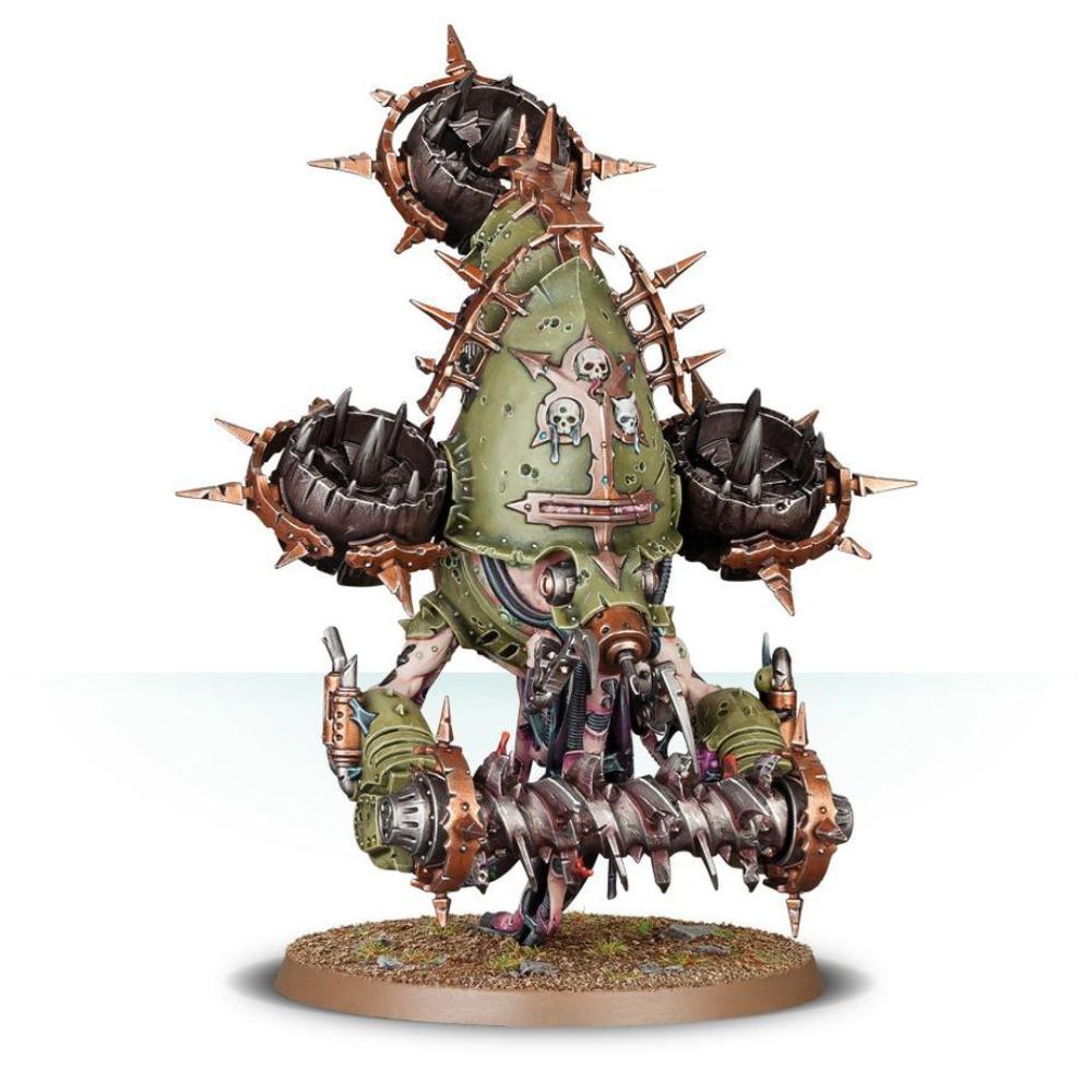 WARHAMMER 40k DEATH GUARD FOETID BLOAT-DRONE PAINTED 3