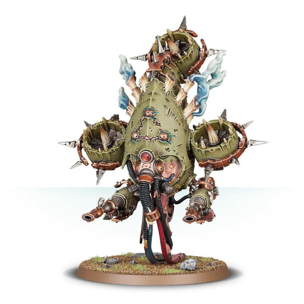 WARHAMMER 40k DEATH GUARD FOETID BLOAT-DRONE PAINTED 4