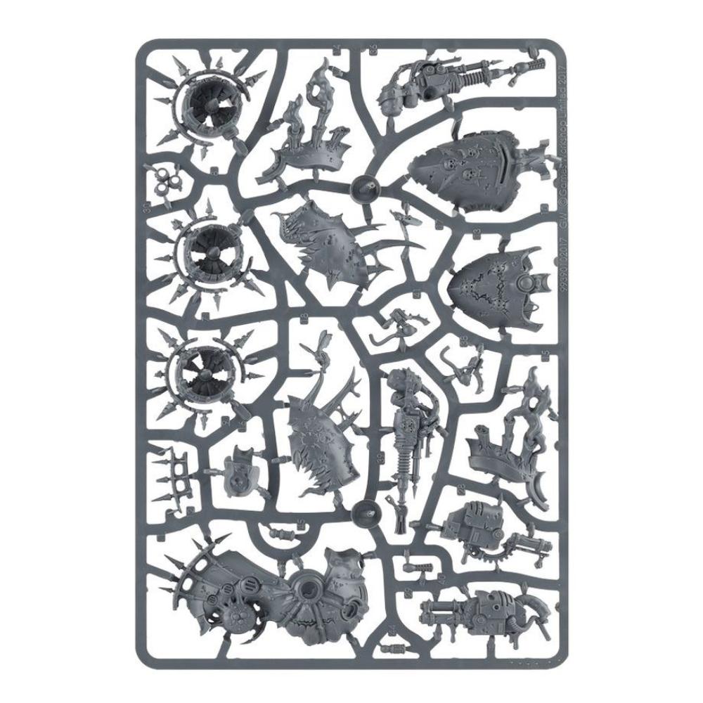 WARHAMMER 40k DEATH GUARD FOETID BLOAT-DRONE SPRUES