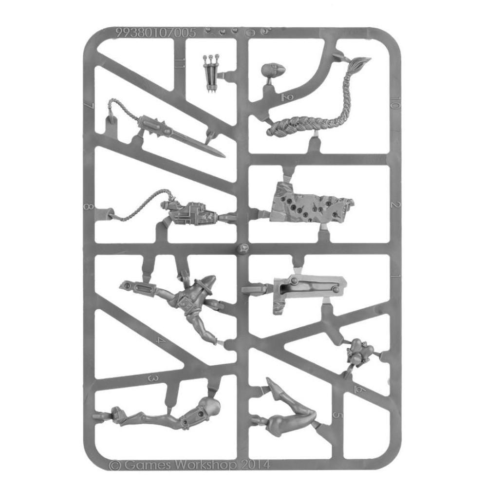 WARHAMMER 40,000 IMPERIAL AGENTS CALLIDUS ASSASSIN SPRUES