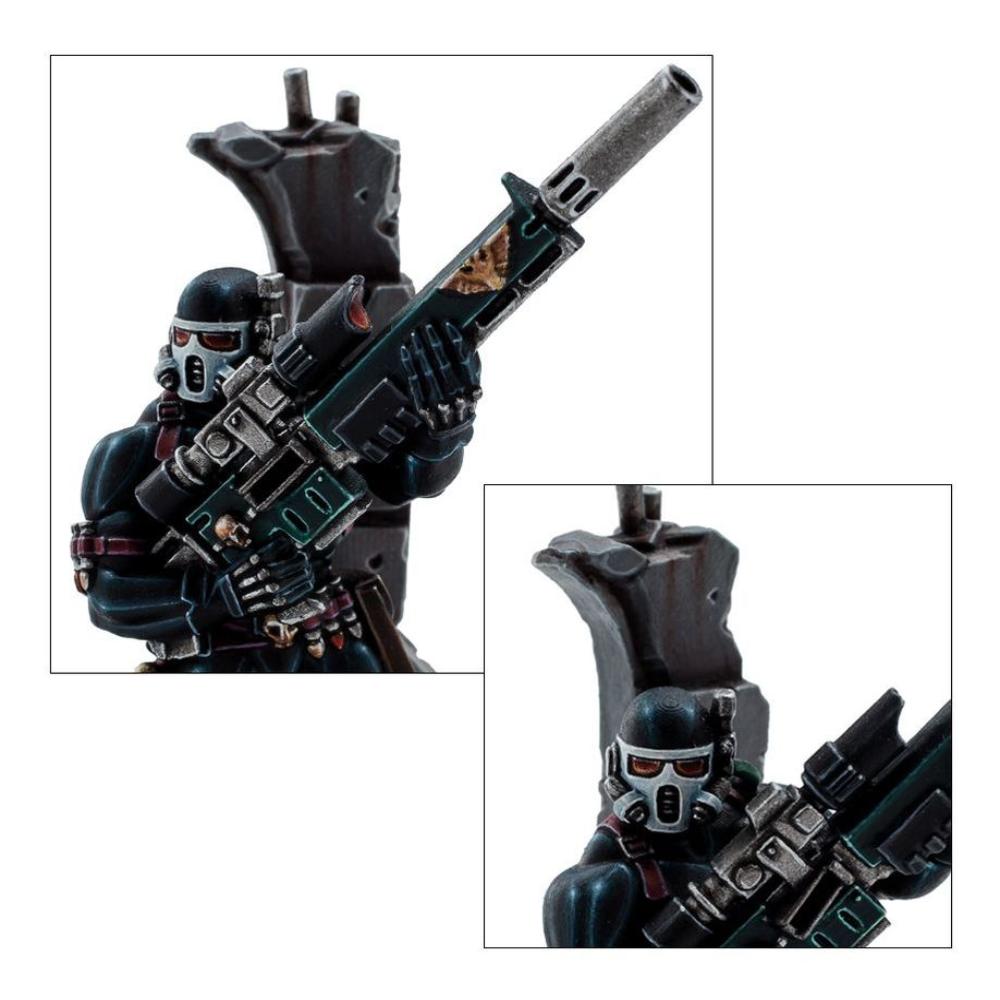 WARHAMMER 40k IMPERIAL AGENTS VINDICARE ASSASSIN PAINTED 3