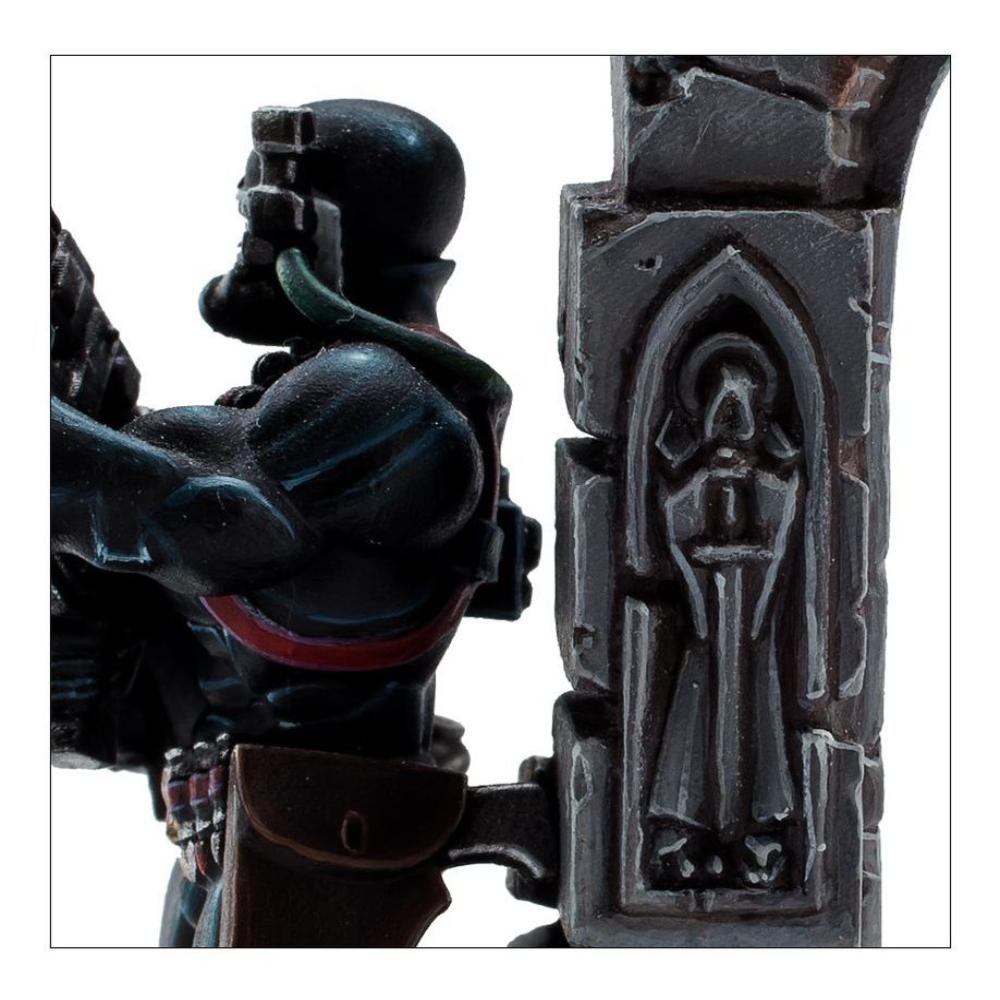 WARHAMMER 40k IMPERIAL AGENTS VINDICARE ASSASSIN PAINTED 4