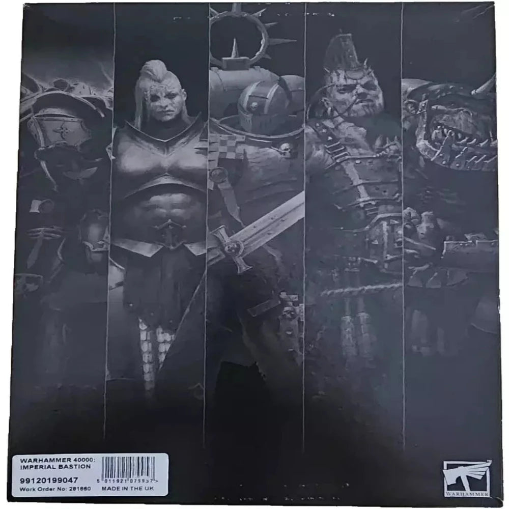 WARHAMMER 40k IMPERIAL BASTION BOX BACK
