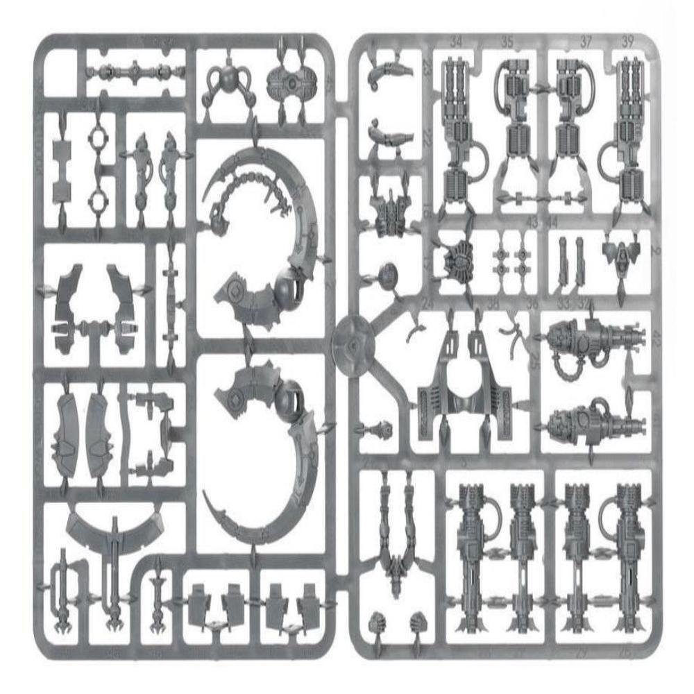 Warhammer 40k NECRONS TOMB BLADES Sprues