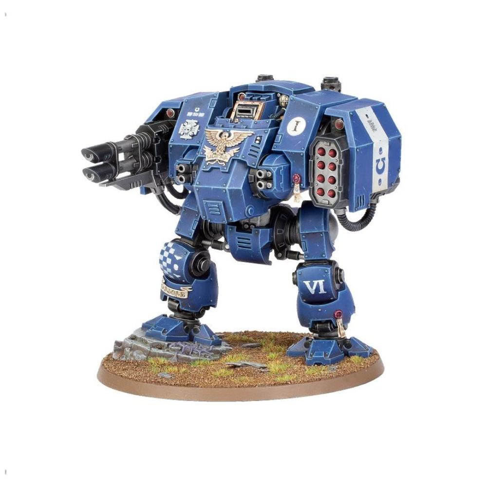 WARHAMMER 40k SPACE MARINES BALLISTUS DREADNOUGHT PAINTED 2