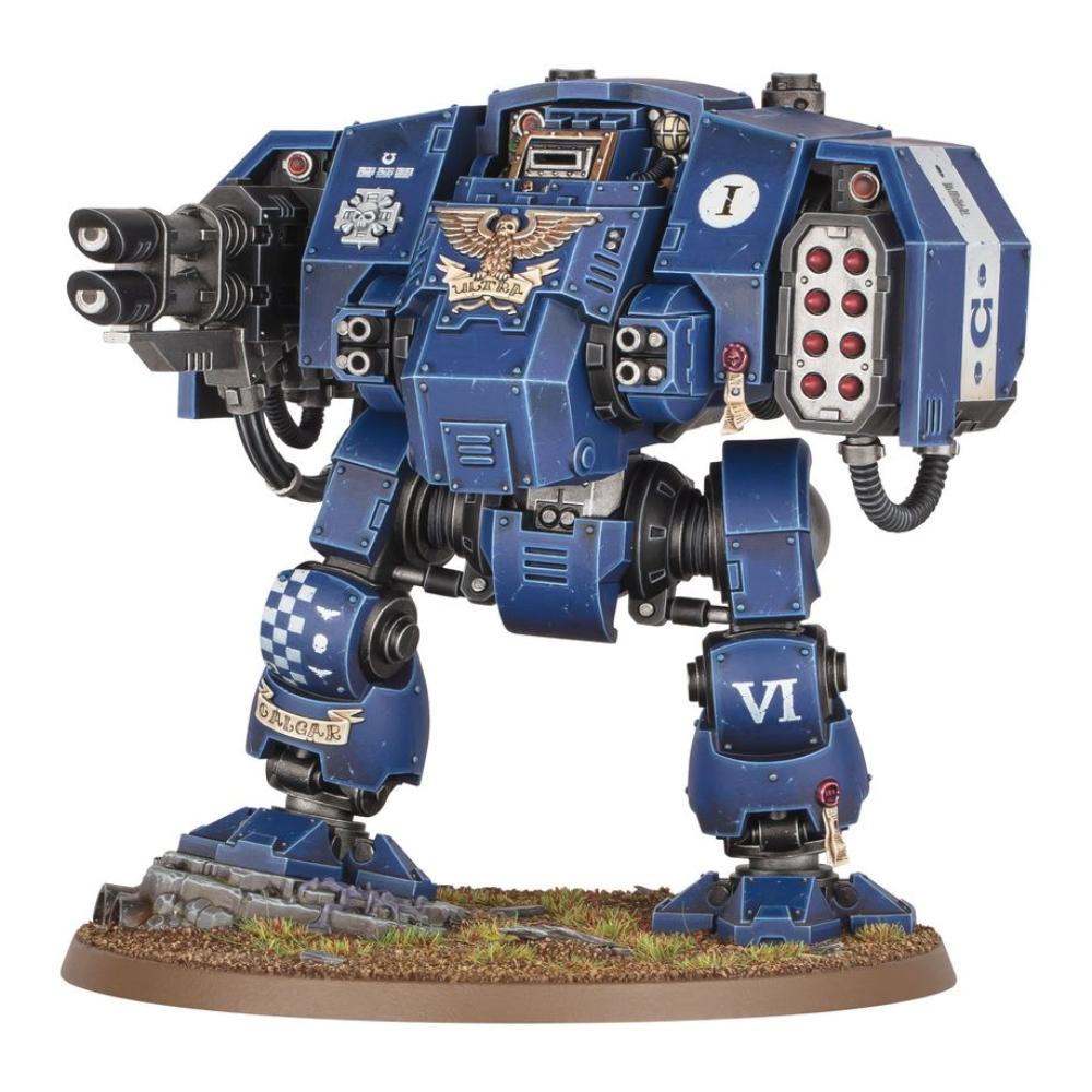 WARHAMMER 40k SPACE MARINES BALLISTUS DREADNOUGHT PAINTED 4
