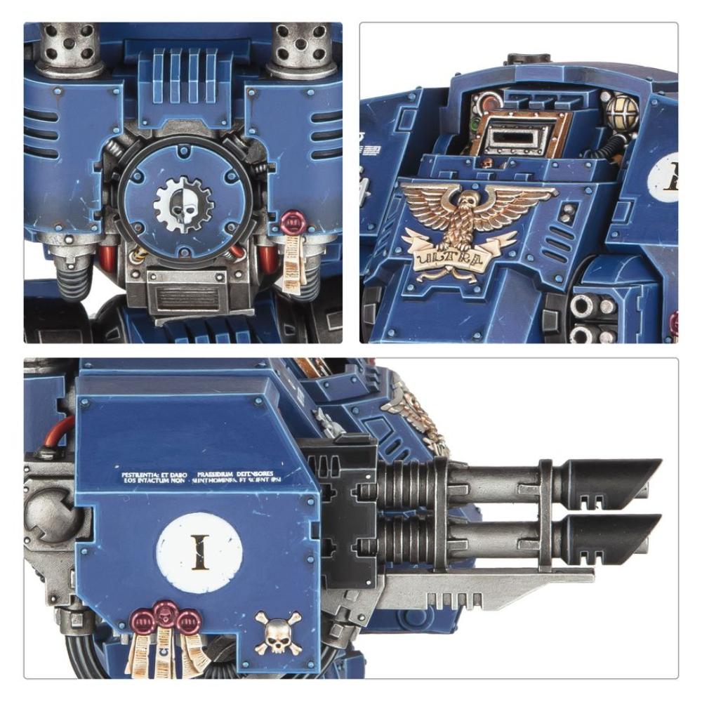 WARHAMMER 40k SPACE MARINES BALLISTUS DREADNOUGHT PAINTED