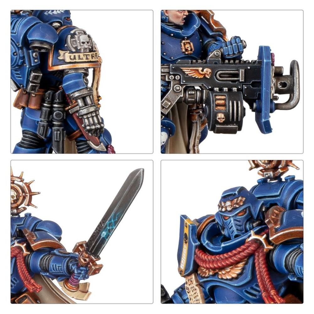 WARHAMMER 40k SPACE MARINES COMPANY HEROES PAINTED 2