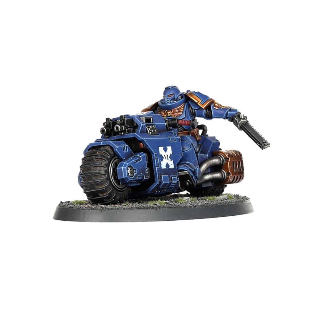 WARHAMMER 40k SPACE MARINES OUTRIDERS PAINTED 2