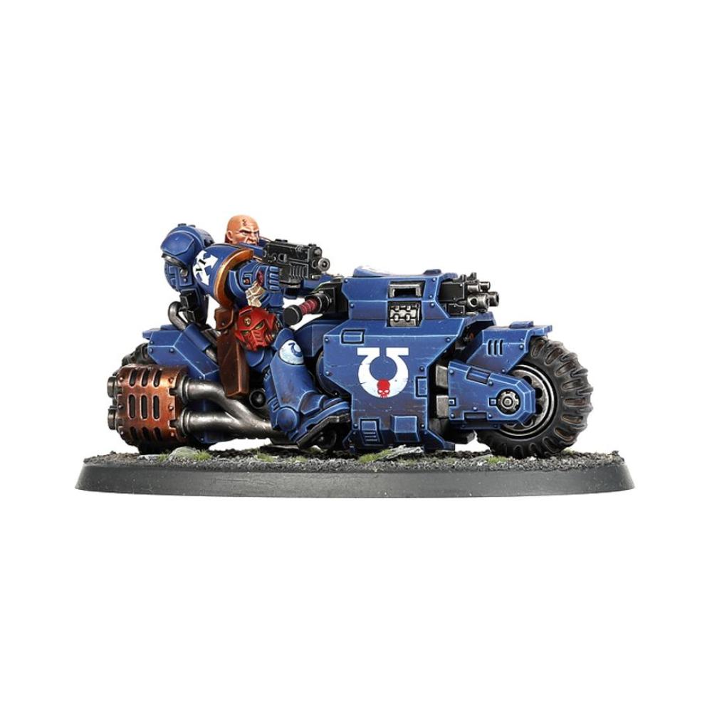 WARHAMMER 40k SPACE MARINES OUTRIDERS PAINTED 4