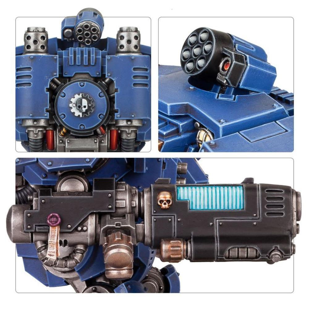 WARHAMMER 40k SPACE MARINES PRIMARIS REDEMPTOR DREADNOUGHT PAINTED 2