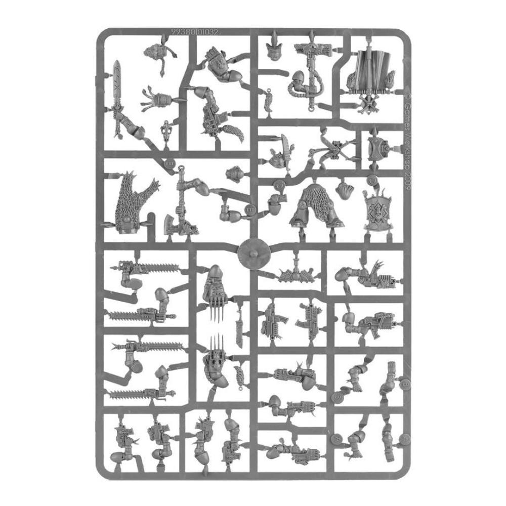 WARHAMMER 40k SPACE WOLVES GREY HUNTERS SPRUES 2