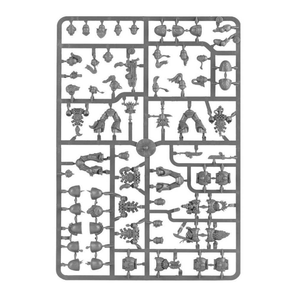 WARHAMMER 40k SPACE WOLVES GREY HUNTERS SPRUES