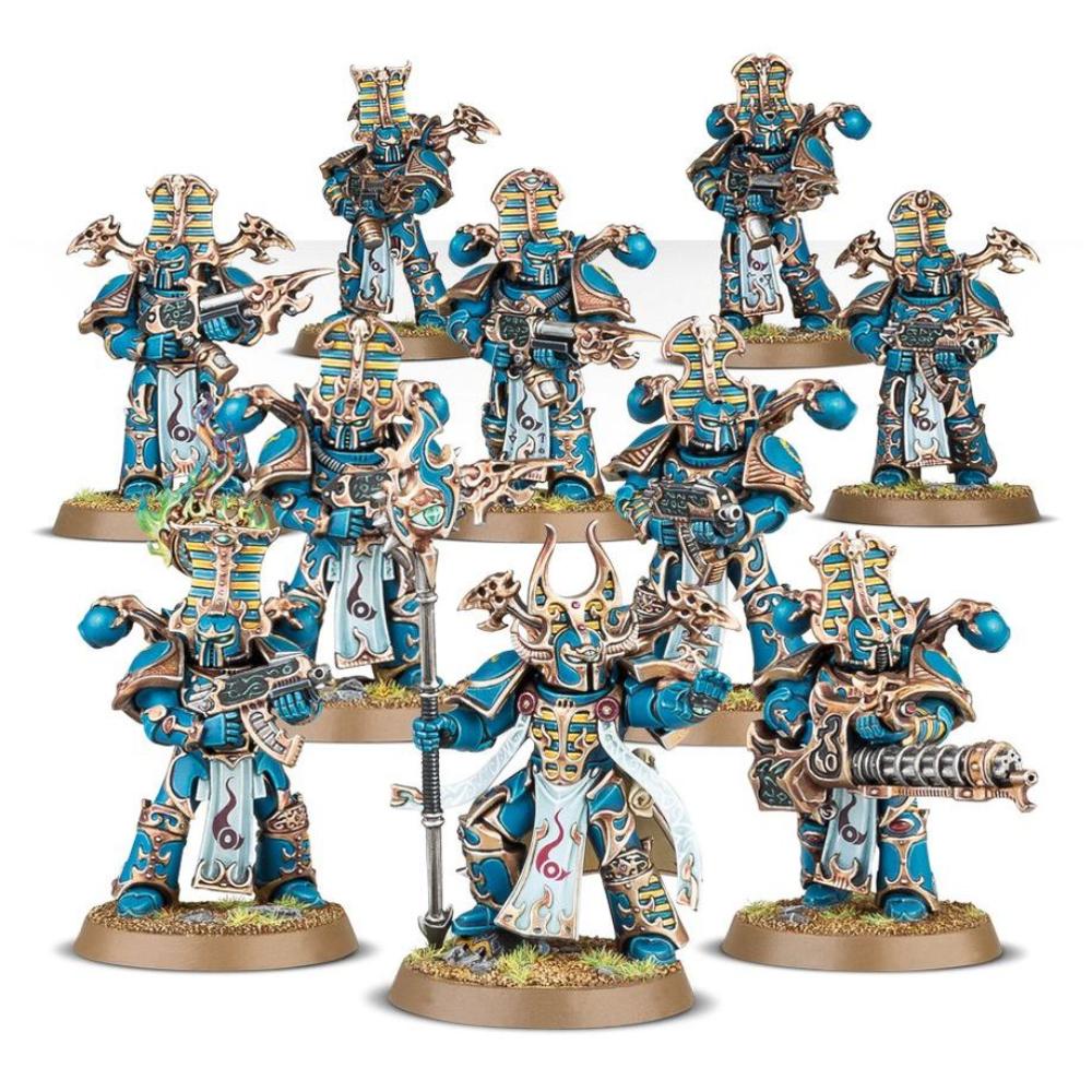WARHAMMER 40k THOUSAND SONS RUBRIC MARINES PAINTED 7