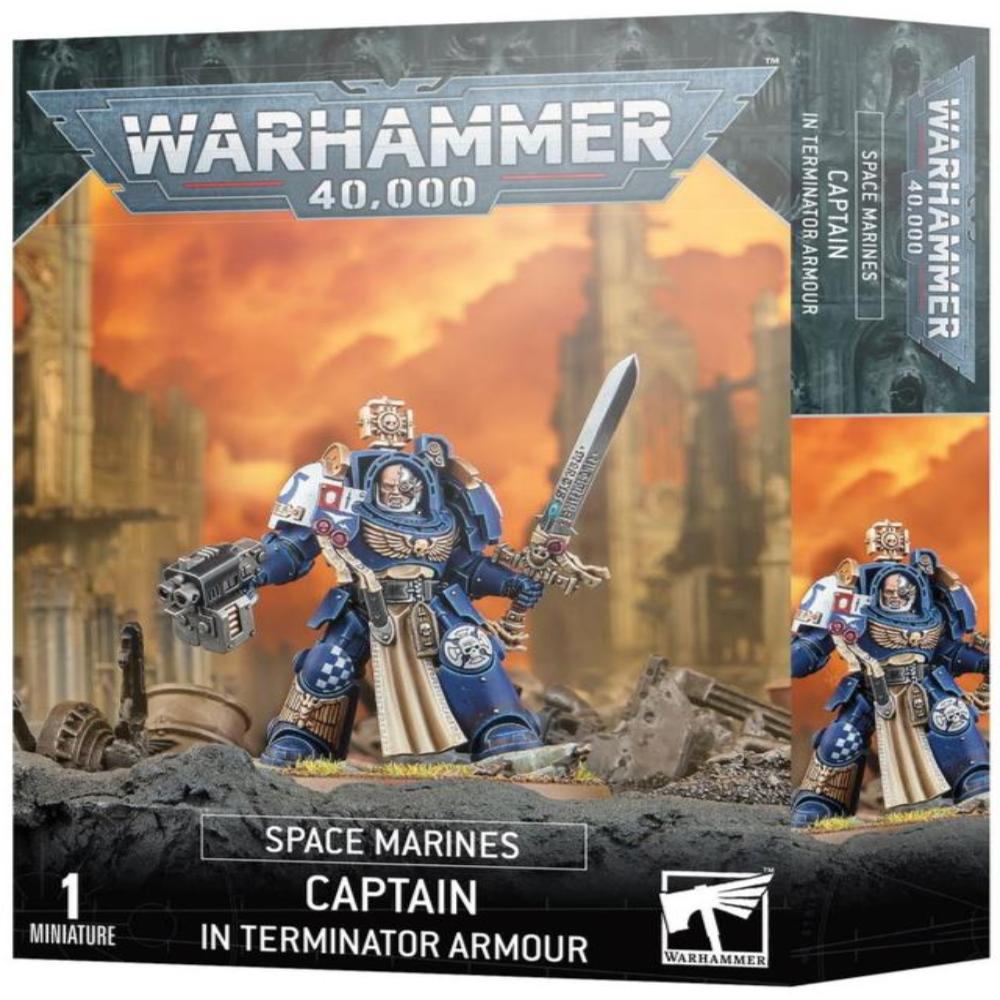 Warhammer: 40,000-Space Marines-Captain In Terminator Armour