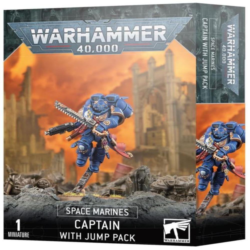 Warhammer: 40,000-Space Marines-Captain with Jump Pack