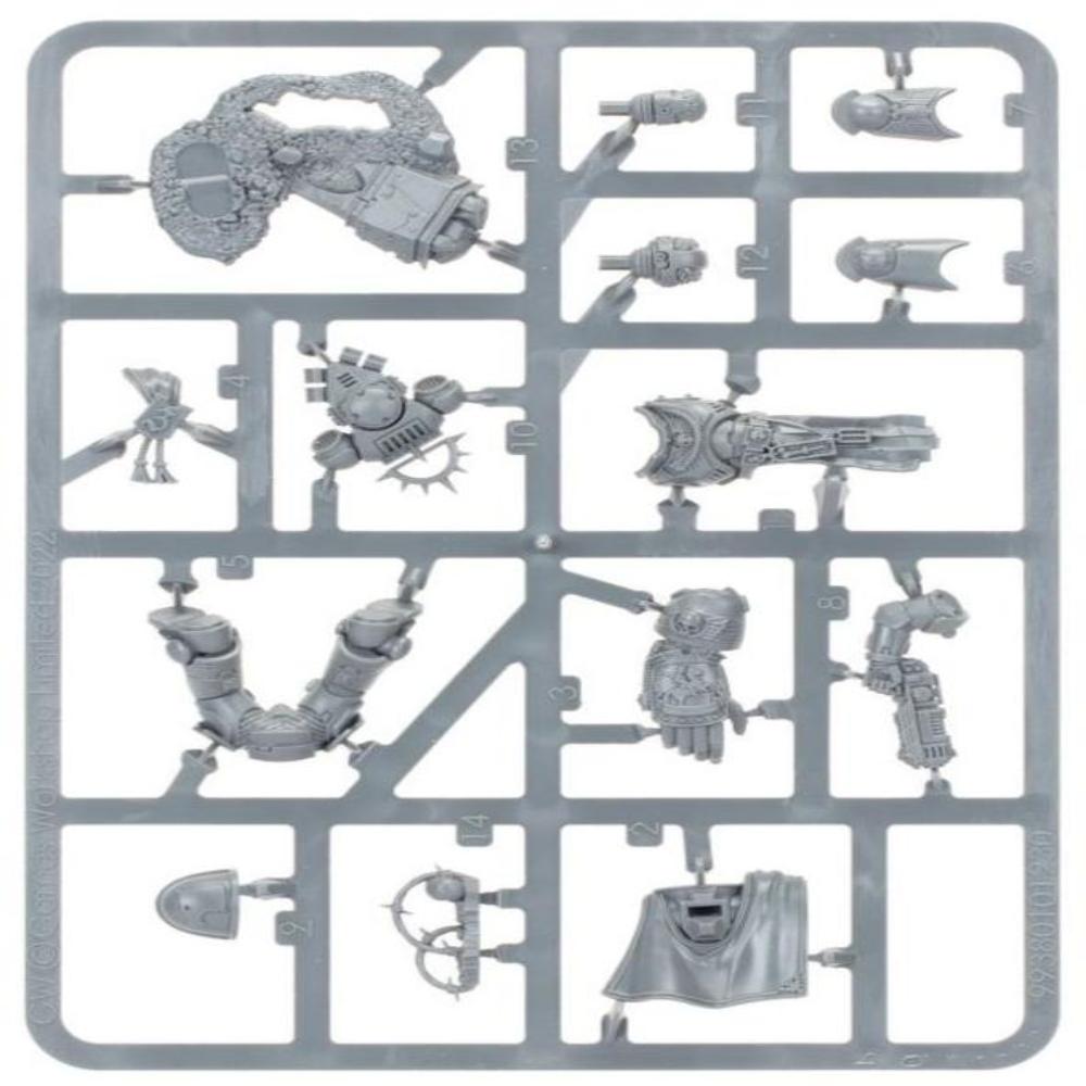 Warhammer: 40,000-Space Marines-Captain Messinius