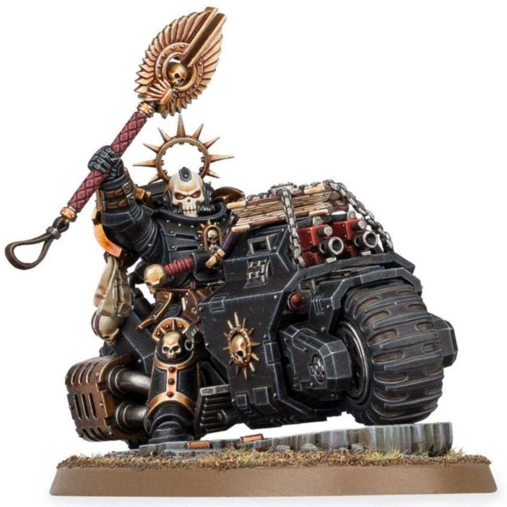 Warhammer: 40,000-Space Marines-Primaris Chaplain On Bike