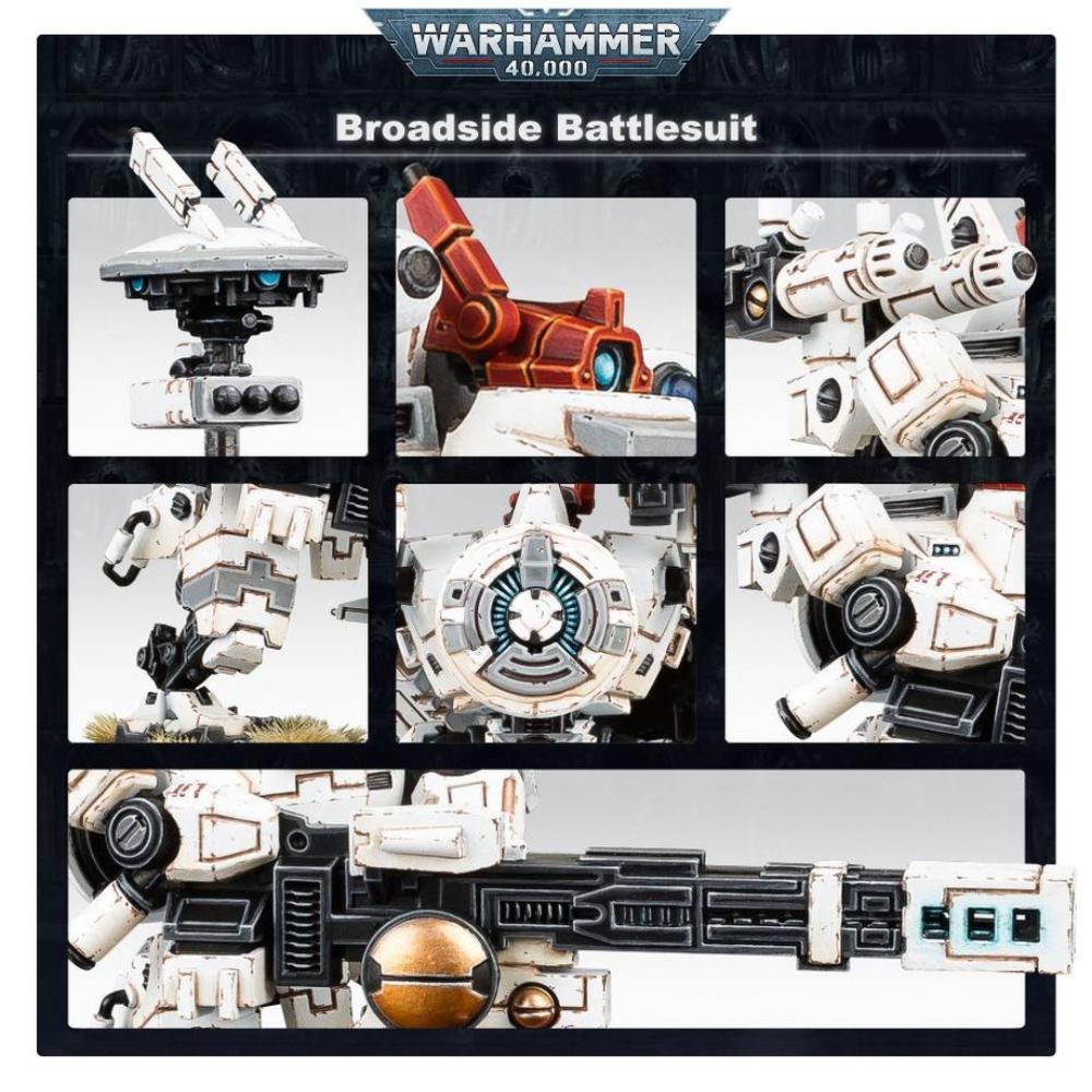Warhammer: 40,000-T'AU EMPIRE-XV88 Broadside Battlesuit